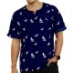 Nautical Sailboat & Seagull Print Shirt